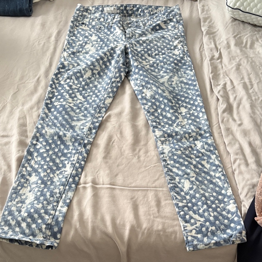 GAP 1969 Chic Patterned Women's Skinny Jeans
